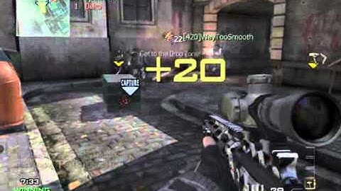 MW3- Drop Zone Knife Glitch