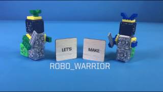 Cubelets Robot: robo_warrior