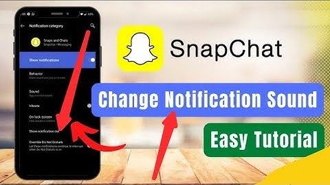 How to Change Snapchat Notification Sound on iPhone (Simple)