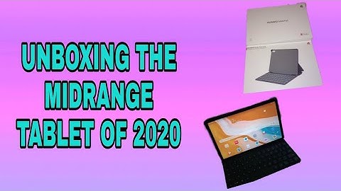 Unboxing HUAWEI Matepad 10.4 and Setting-up the HUAWEI Smart Keyboard