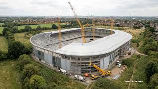Old Trafford Rebuilt From SCRATCH — Watch a Stadium Rise From Empty Land (Full Timelapse)