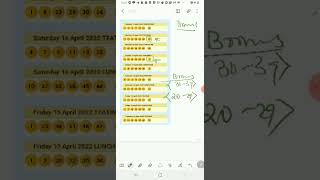 UK 49 TEATIME bonus and banker prediction for today. 19th April 2022