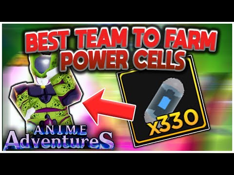 SUPPORT) GET MORE POWER CELLS WITH THIS TEAM! Anime Adventures 