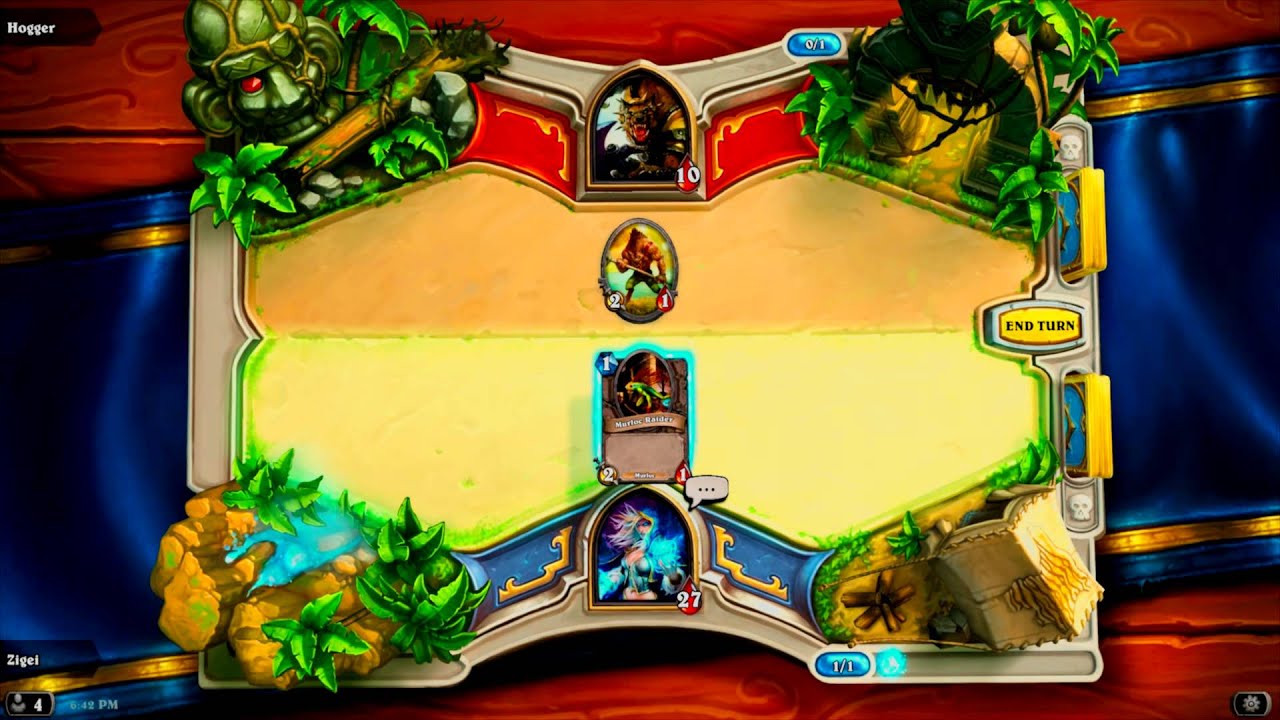 Zigei Hearths: Hearthstone Beta Tutorial Battle 1