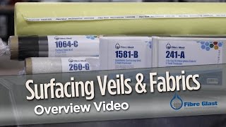 Surfacing Veils and Fabrics