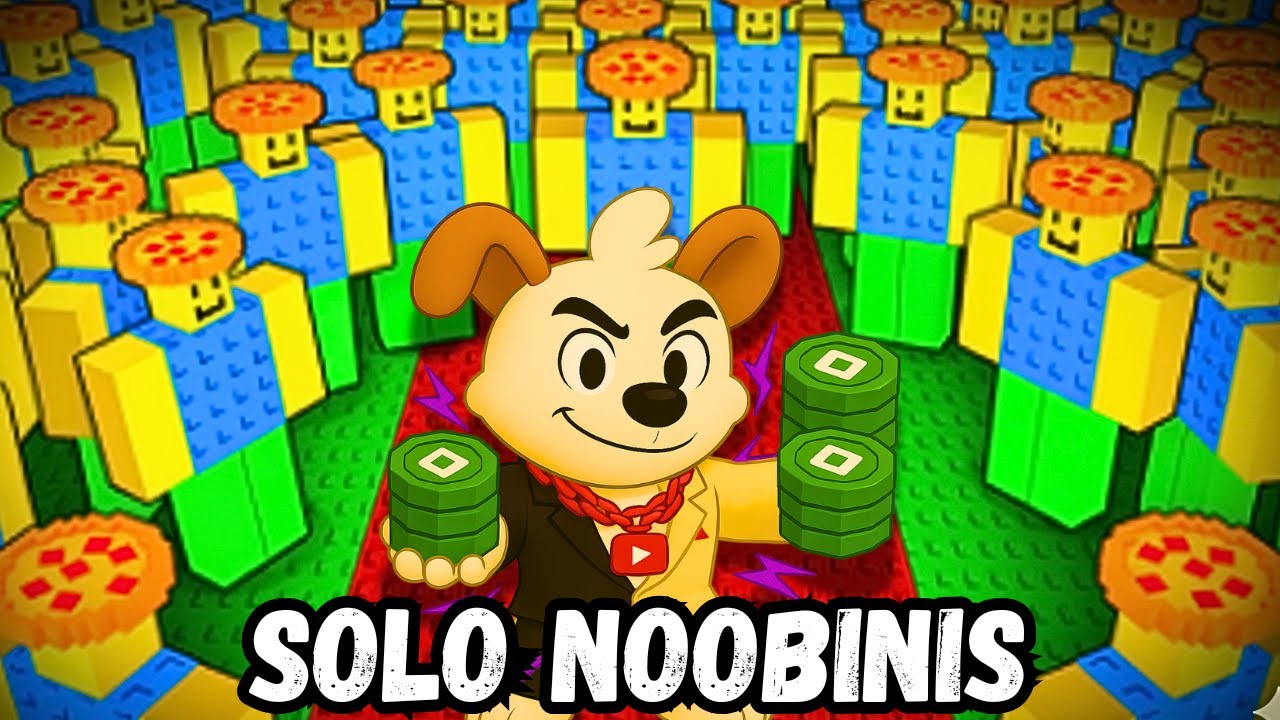 Noobiny 😯 De $0 a $1 TRILLÓN *SOLO* Con NOOBINI PIZZANINI - YouTube