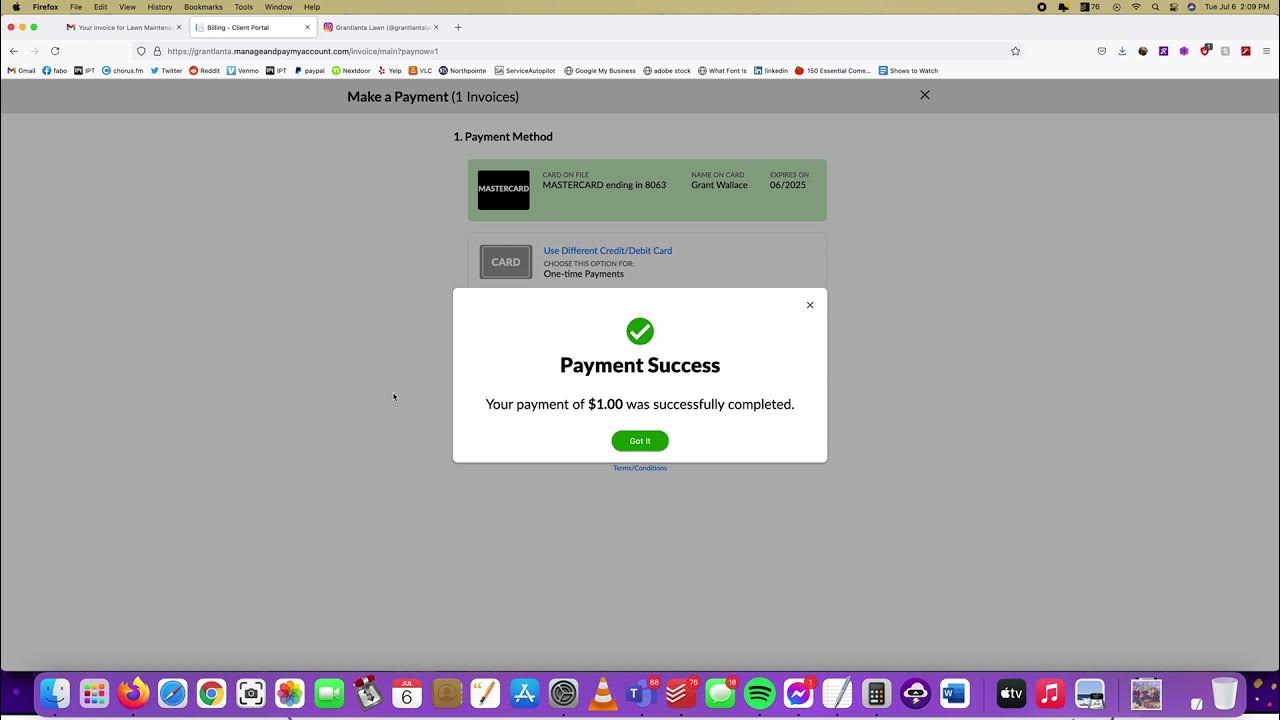 Grantlanta Lawn Service Autopilot Registration & Enabling Autopay YouTube