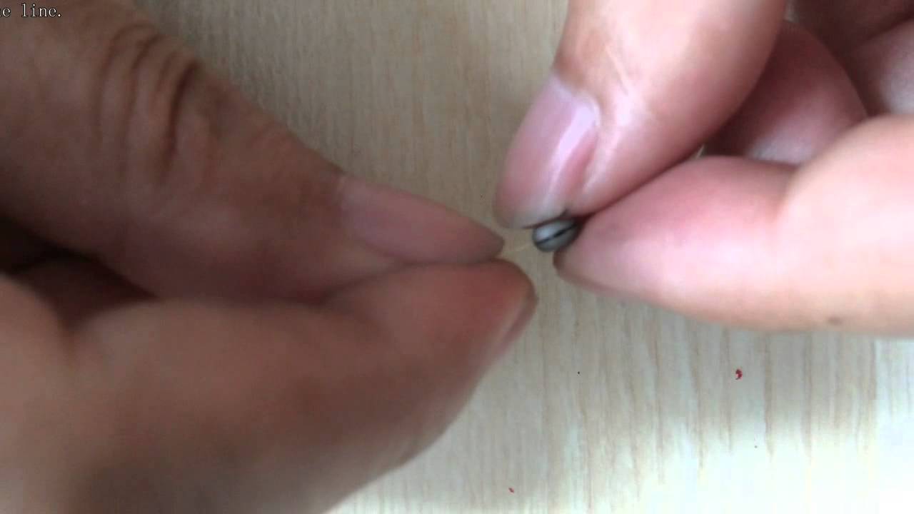 tungsten split shot from TOPMIM YouTube