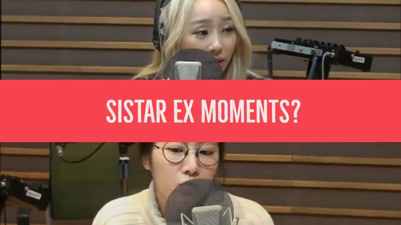 When Sistar members are like ex-lovers(?) [Eng]