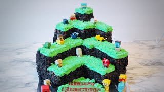 Minecraft Cake Decorating Tutorial