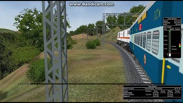 MSTS Indian railways  Paschim express act with openrails part 3