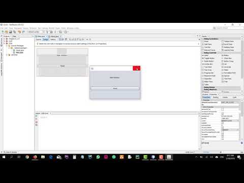 فيديو: كيف أقوم بفتح JFrame في NetBeans؟