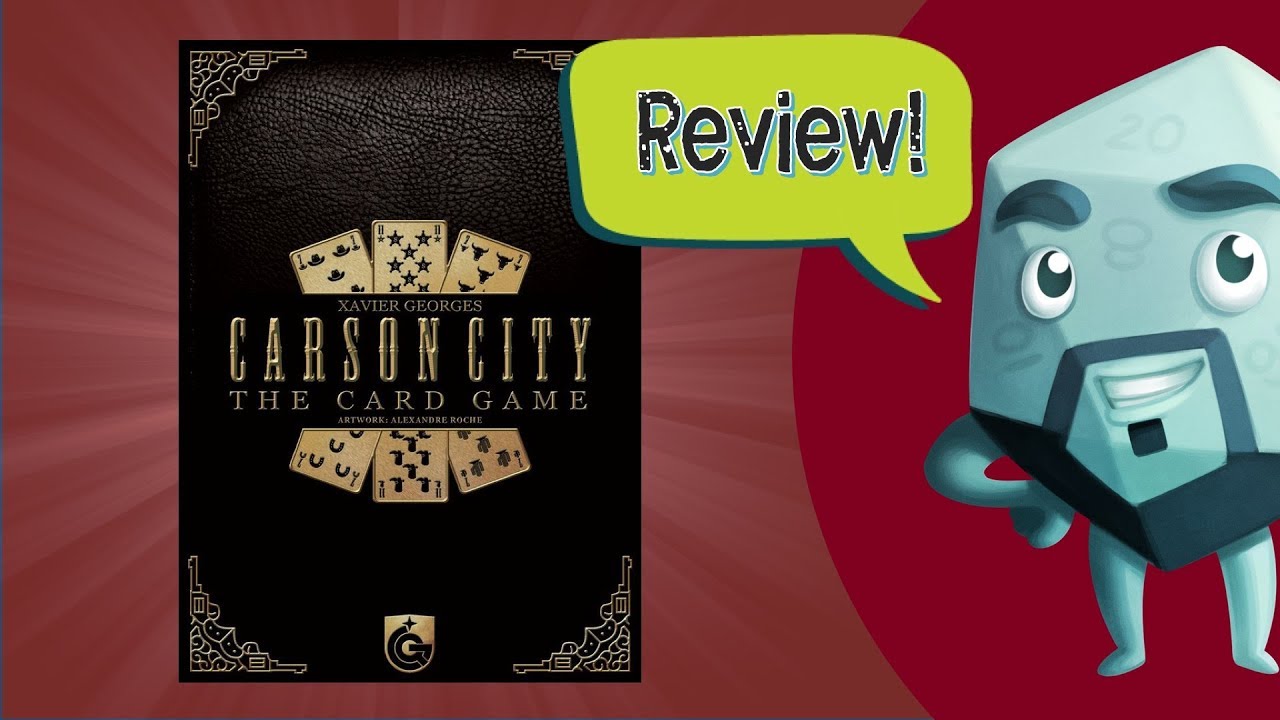Carson City The Card Game Review With Zee Garcia Youtube