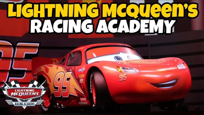 Lightning Mcqueen's Racing Academy Coming To Disneys - Lightning Mcqueen  Racing Academy Logo, HD Png Download - vhv