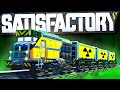 The NUCLEAR TRAIN has Arrived! - Satisfactory Early Access Gameplay Ep 47