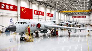 How China Builds This Bomber Beast Inside the H-6N Production