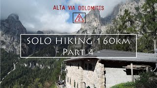 Hiking Alta Via 2 (160km) - Dolomites (Italy) - Part 4: Biv. Minazio - Rif. Cereda - Croce d&#39;Aune