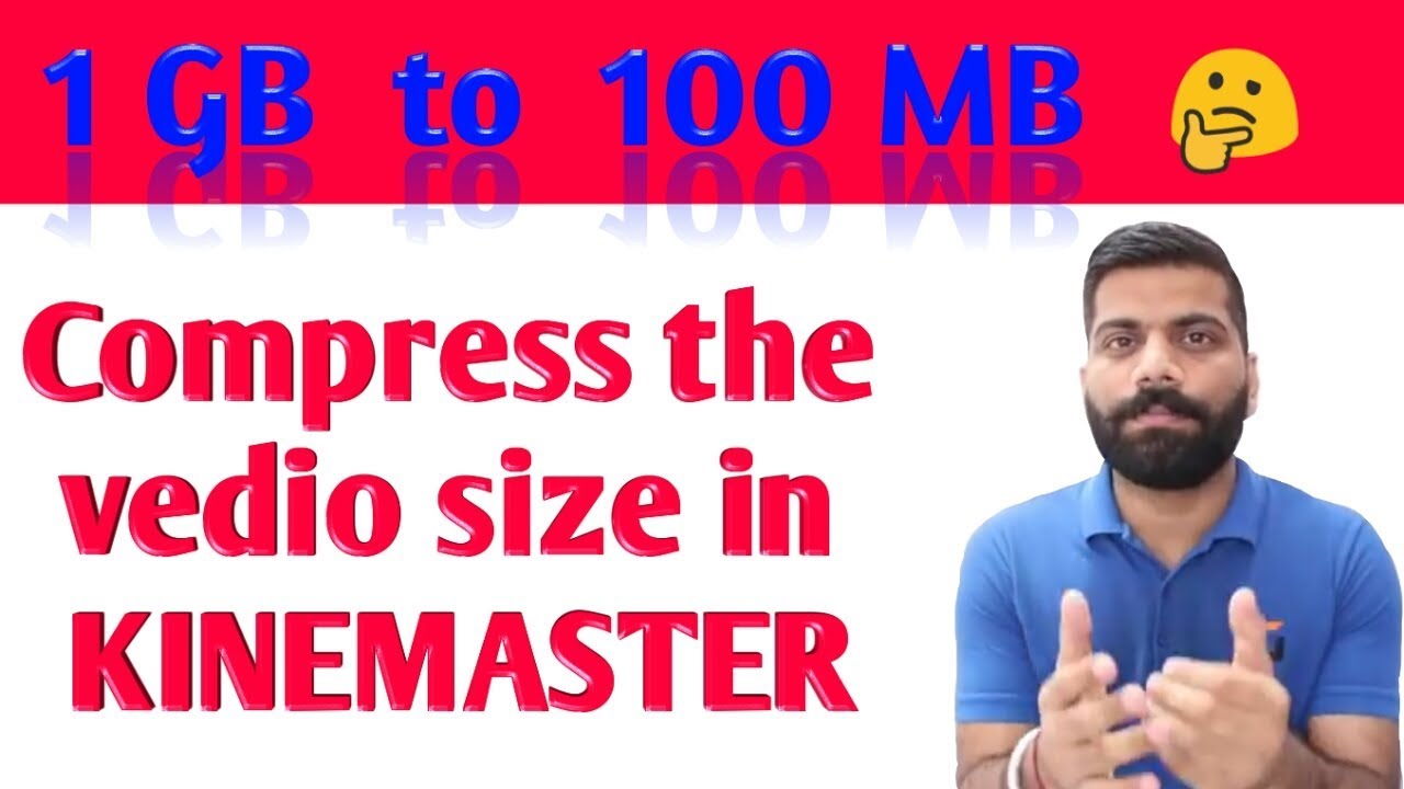 How to compress Video SIZE In Kinemaster !! #Kinemaster Hidden Feature