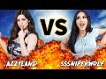AZZYLAND VS. SSSNIPERWOLF | Before They Were Famous | Versus