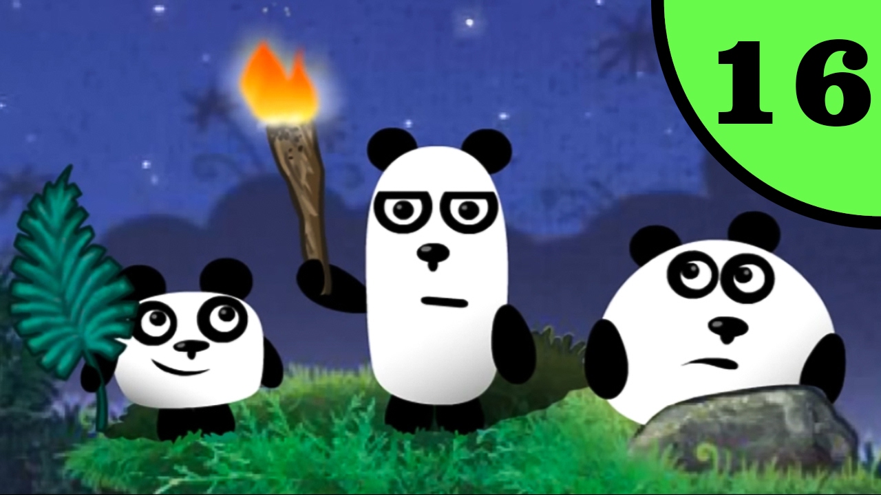 Игра три панды ночь