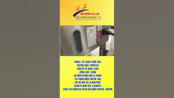 Khách test Máy hàn miệng túi liên tục Yamafuji (FR-750W) (Vỏ inox) chân cao siêu ưng