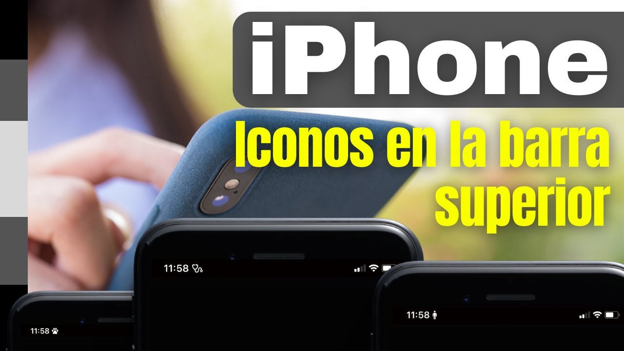 CÓMO activar estos SÍMBOLOS en la BARRA del iPhone 👈 - YouTube