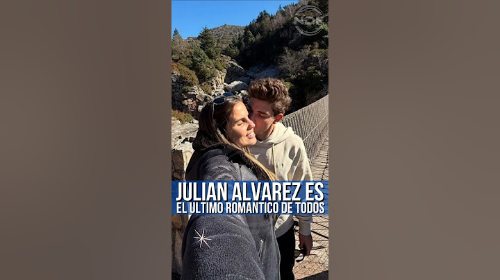 Julian Alvarez es el ultimo romántico 😍