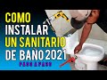 Cómo Instalar Un Sanitario De Baño Pasó A Pasó