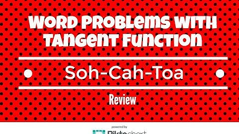 Angle of Elevation and Depression.  Two Word Problems