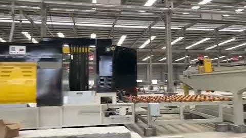 Automated artificial quartz stone production line