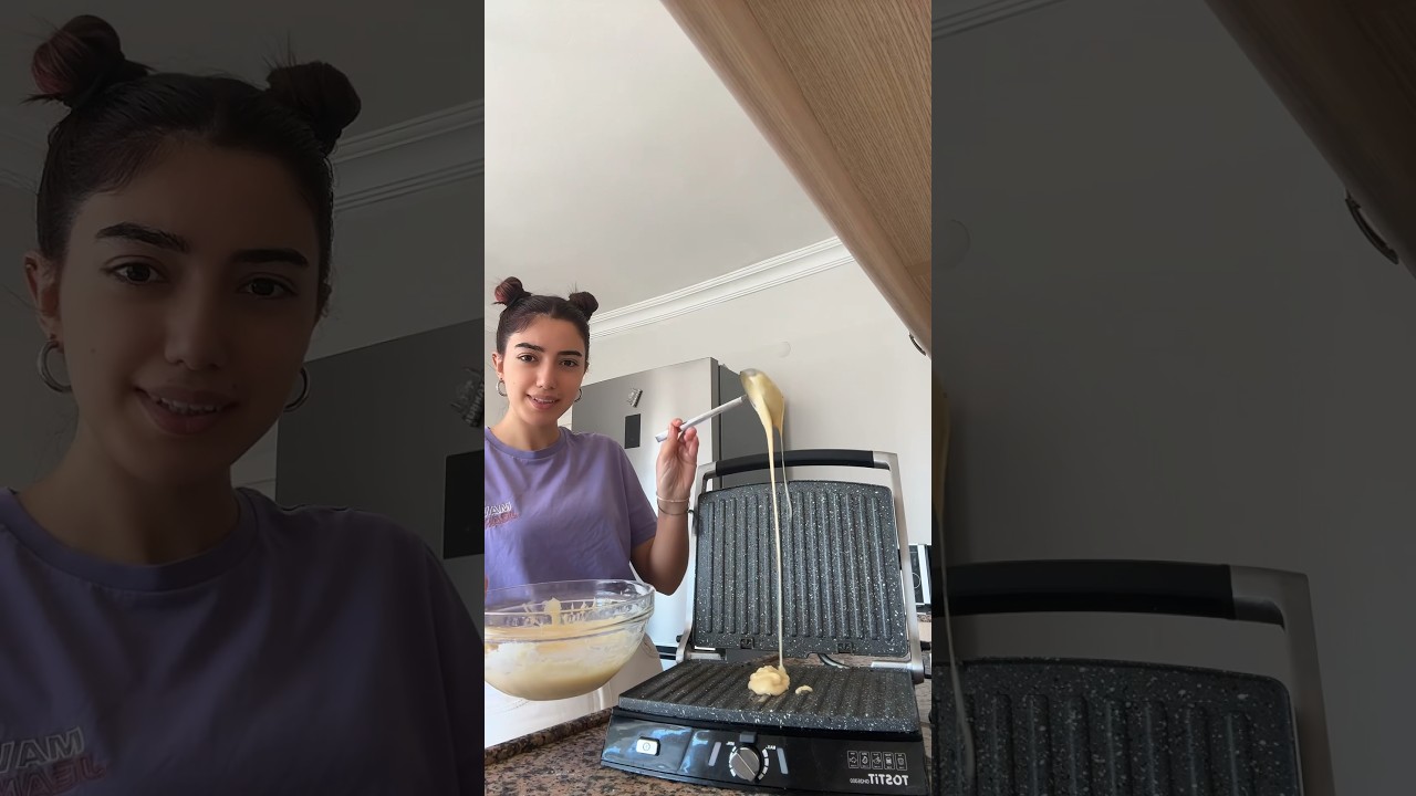 Tost makinesinde Waffle yaptım?!(Sıradaki yemek?) Tost makinesinde Waffle yaptım?!(Sıradaki yemek?)