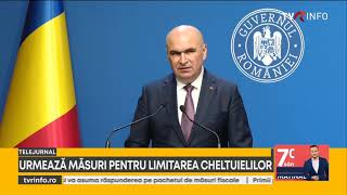 Premierul A Anunțat Primele Măsuri Pentru Reducerea Deficitului Bugetar.