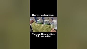 Tagging® Floor mat tagging machine