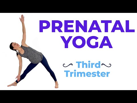 Pregnancy Yoga Third Trimester & Second Trimester (when belly feels big!)