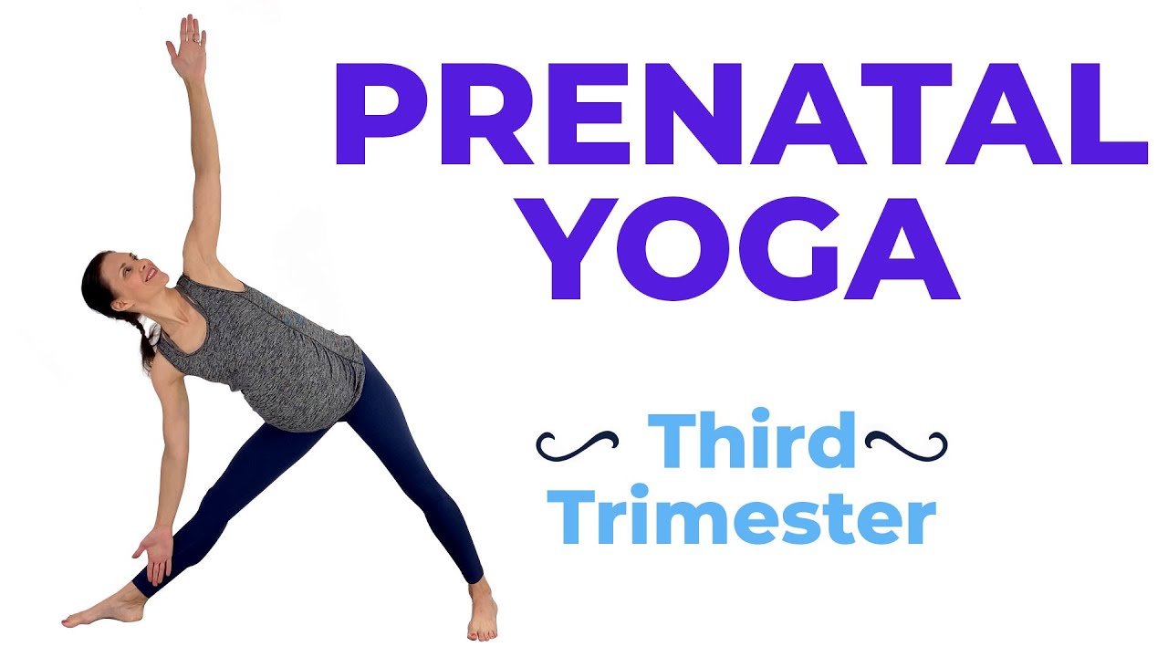 Pregnancy Yoga Third Trimester & Second Trimester (when belly feels big!) 