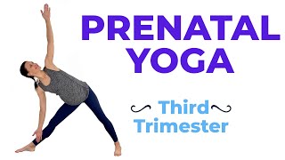 Pregnancy Yoga Third Trimester \& Second Trimester (when belly feels big!)