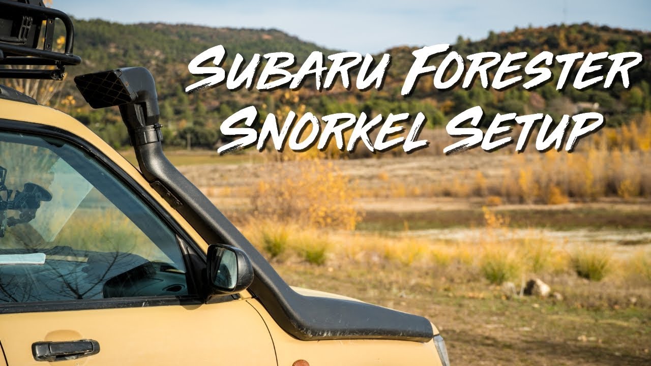 THE SNORKEL YOU NEED FOR YOUR SUBARU FORESTER ! - YouTube
