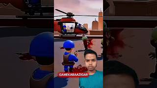Big Zombie Boss Fight 😱🔥 City Destroyer vs Machine Gun Hero | Epic Zombie Survival Game #shorts