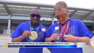 West Virginia athletes return from Special Olympics USA Games with gold medals