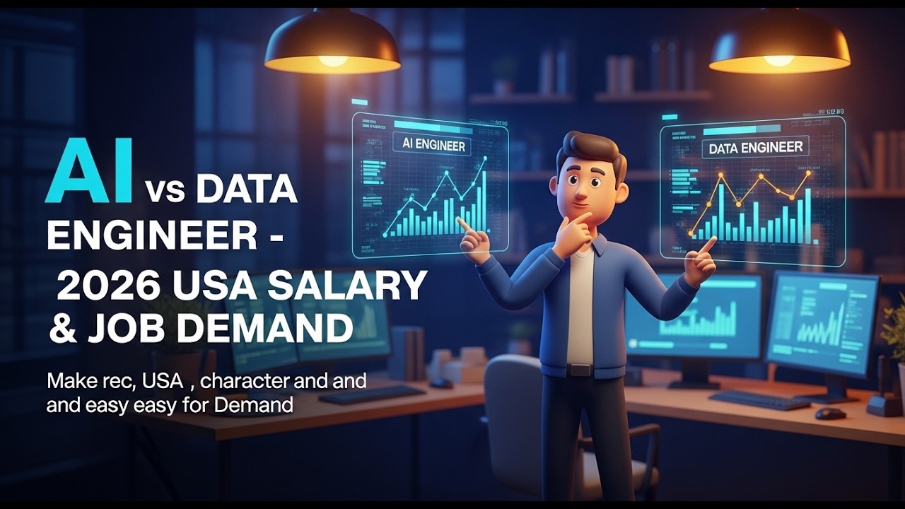 AI Engineer vs Data Engineer – 2026 Salary & Job Demand in USA