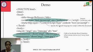 3.1 Introduction to DOM, History and Intrinsic Event Handling