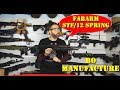 Airsoft  bo manufacture  fabarm stf12 spring shotguns french