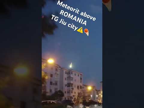 #meteorit #romania #sky #city #tech videocredit Florin Motorogeanu facebook