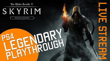 SKYRIM: SPECIAL EDITION Legendary | Part 1 | Gameplay Walkthrough [1080p HD PS4] - No Commentary