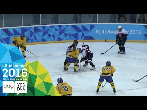 Ice Hockey - Women's Semi-Final - SWE vs SVK | Lillehammer 2016 Youth Olympic Games