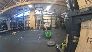 220725 Halted Snatch Pull + Hover Snatch Pull + Hang Snatch (185)