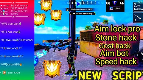 Script Freefire 1.62.7 Update ! Rank Work Vip Script ! Hack Freefire Snl fc yt! Blacklist Bypass!snl
