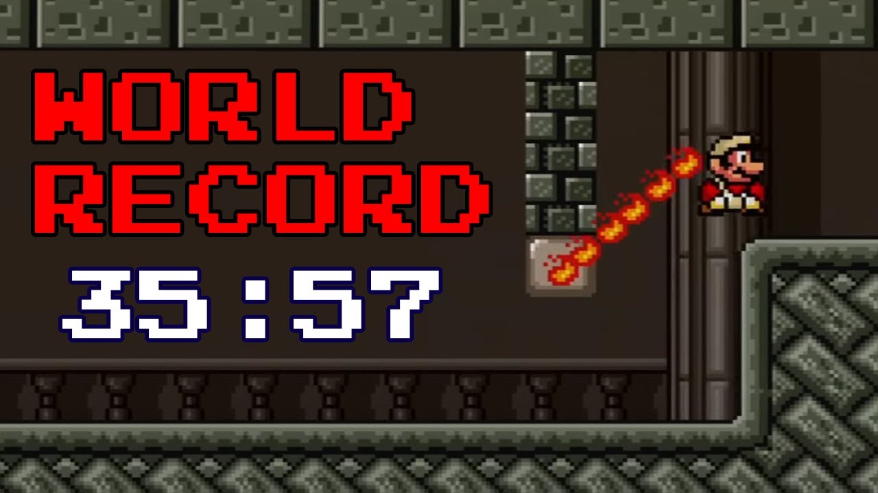 Super Mario World 0 exit completed in 41.022 seconds to break record