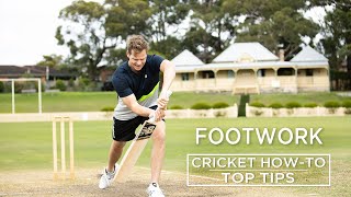 Footwork | Top Tips | Cricket How-To | Steve Smith Cricket Academy