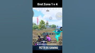 End Zone 1v4 Clutch 🔥 | Insane Last Zone Gameplay